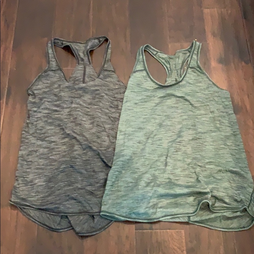 Lululemon cotton tanks size 2